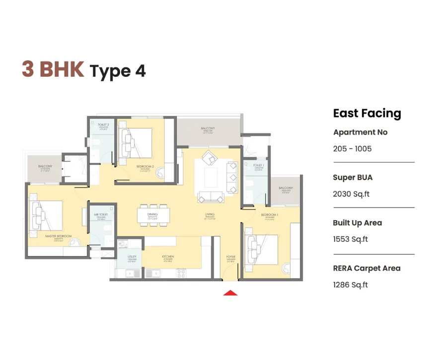 3BHK 4