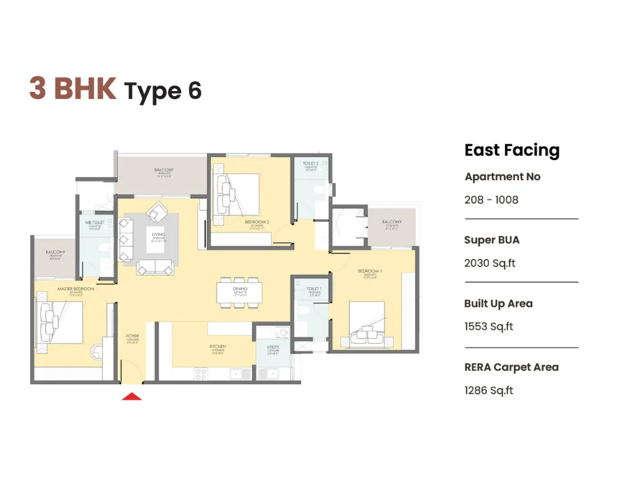 3BHK 6